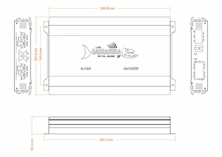 DL Audio Barracuda 4.100 V.2