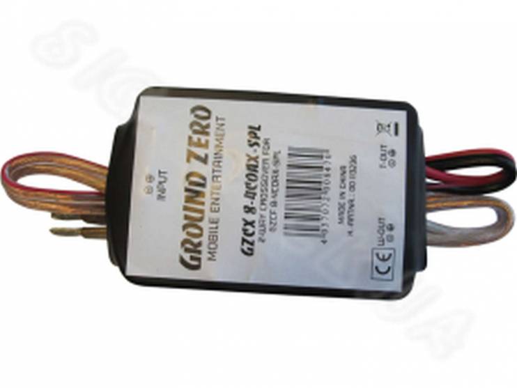 GROUND ZERO GZCX 8-4Coax-SPL